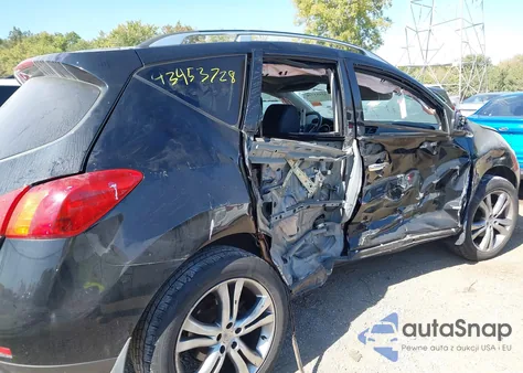 2009 Nissan Murano Le z USA, uszkodzony, nr VIN JN8AZ18WX9W210855